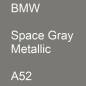 Preview: BMW, Space Gray Metallic, A52.